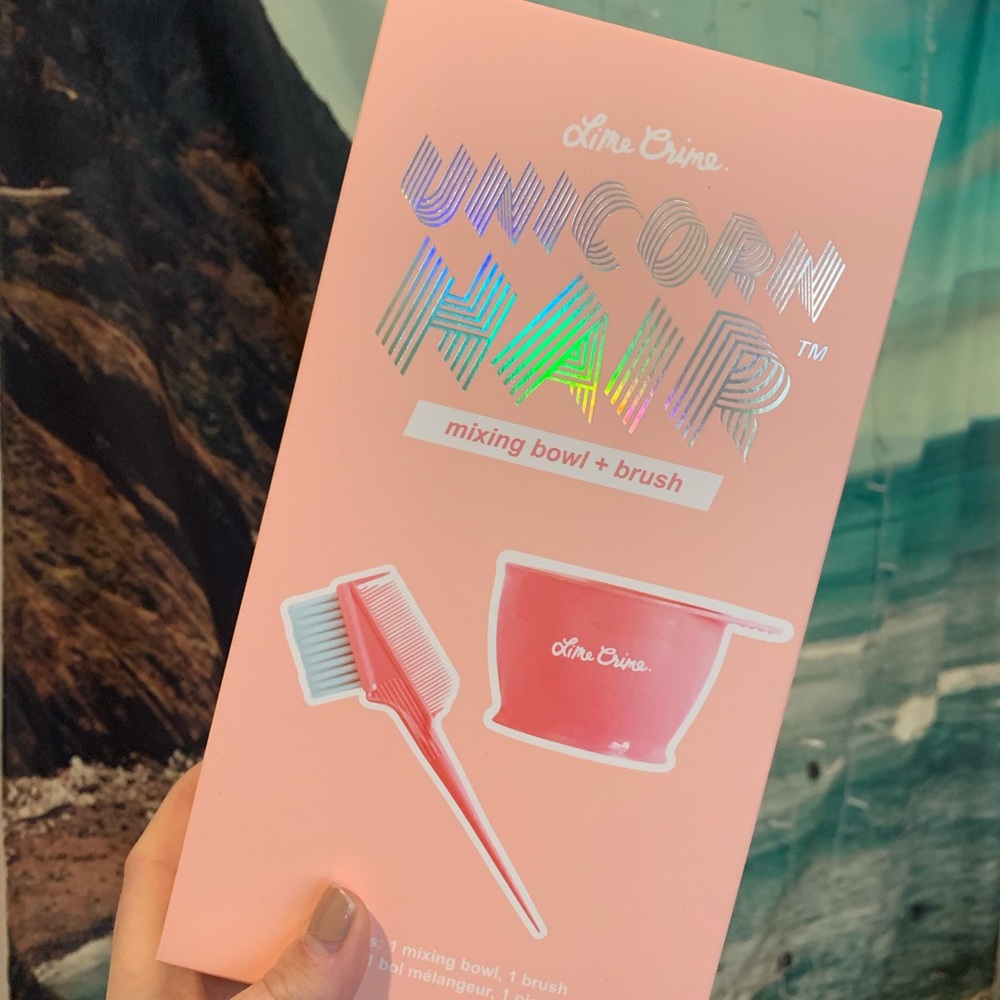 UNICORN HAIR Mixing Bowl and Brush